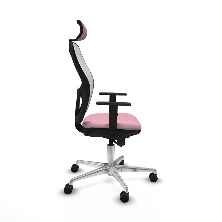 Office Chair with Headrest Piqueras y Crespo 1D086N2 Pink
