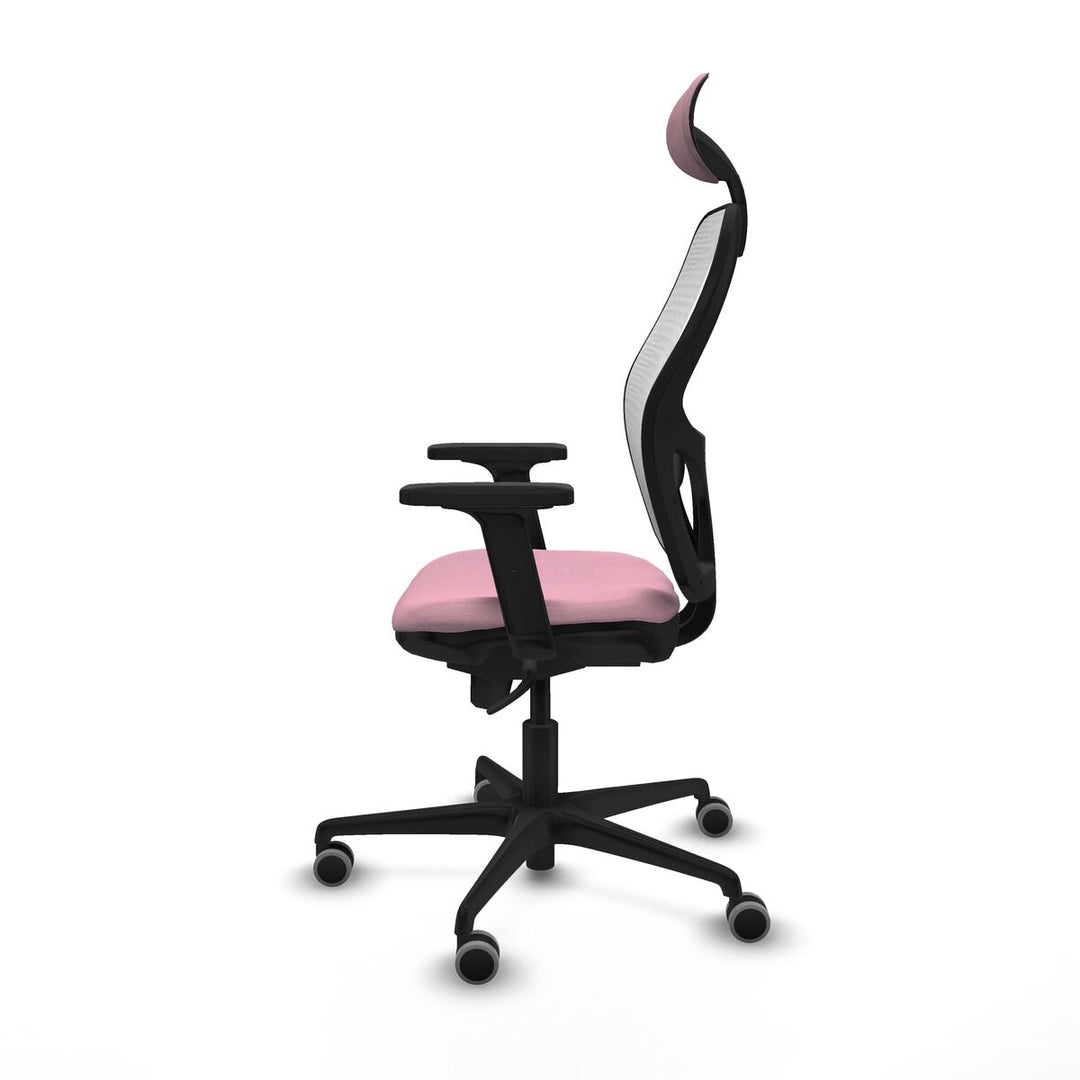 Office Chair with Headrest Piqueras y Crespo 2D036G1 Pink
