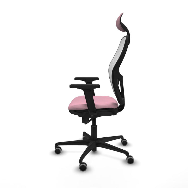 Office Chair with Headrest Piqueras y Crespo 2D036G1 Pink