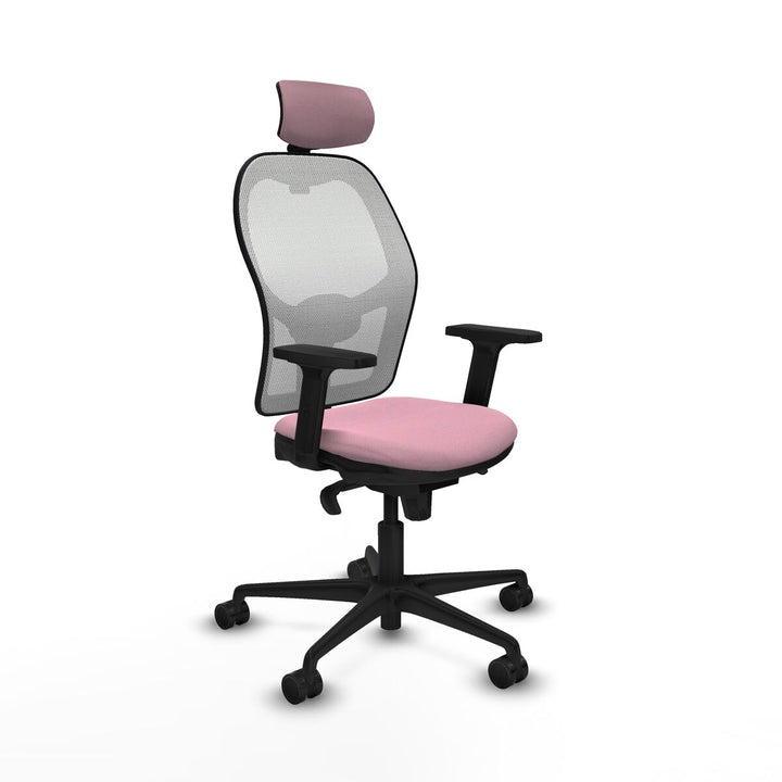 Office Chair with Headrest Piqueras y Crespo 2D036N2 Pink