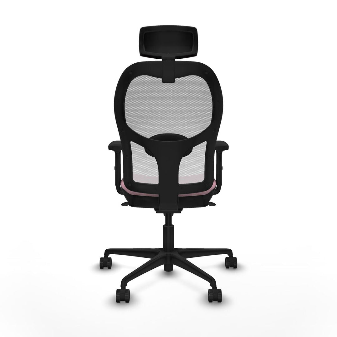 Office Chair with Headrest Piqueras y Crespo 2D036N2 Pink