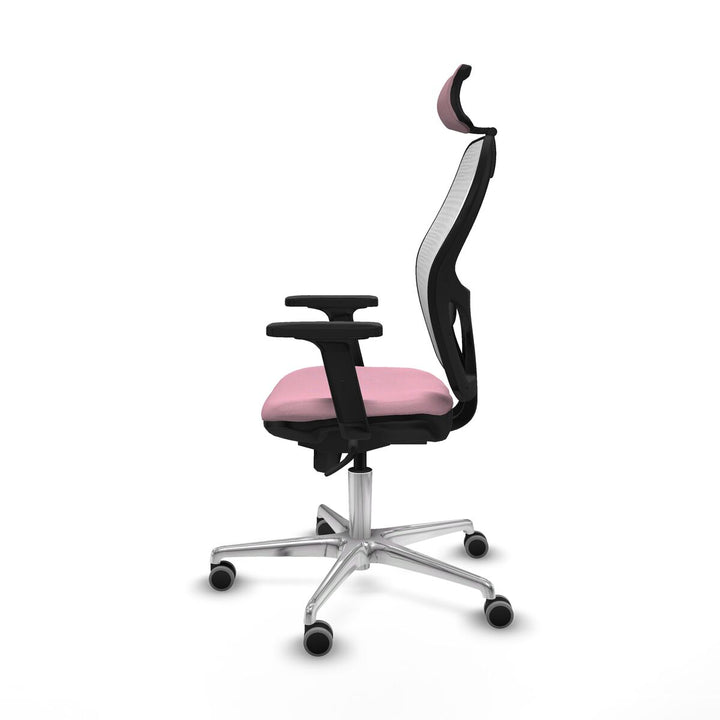 Office Chair with Headrest Piqueras y Crespo 2D086G2 Pink