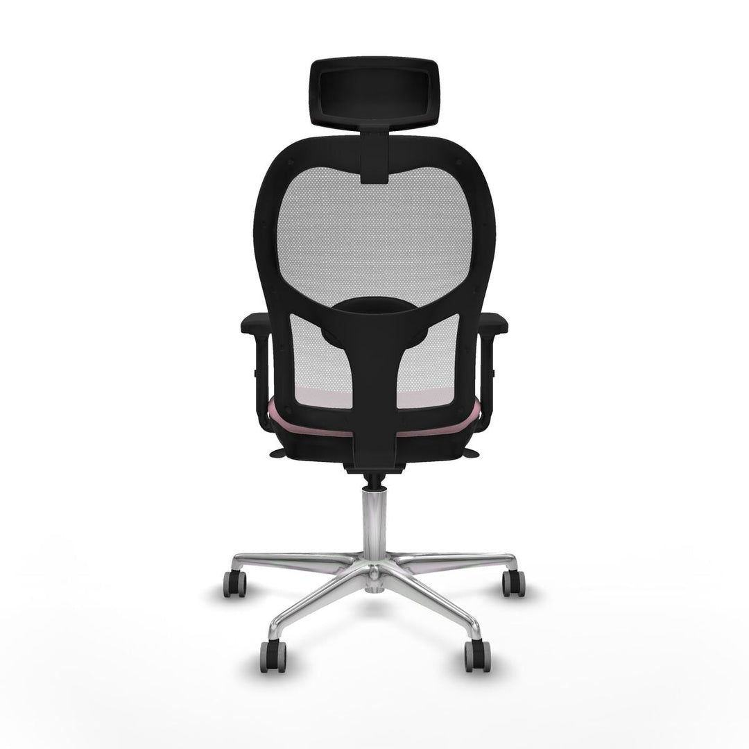 Office Chair with Headrest Piqueras y Crespo 2D086G2 Pink
