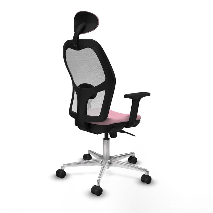 Office Chair with Headrest Piqueras y Crespo 2D086N1 Pink