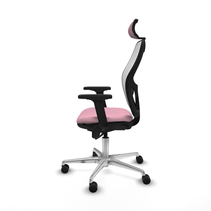 Office Chair with Headrest Piqueras y Crespo 2D086N2 Pink