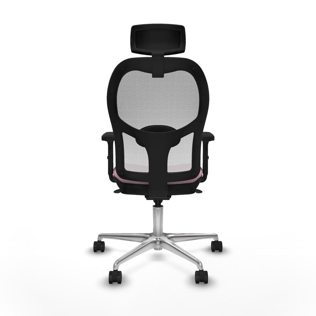 Office Chair with Headrest Piqueras y Crespo 2D086N2 Pink