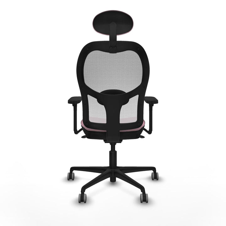 Office Chair with Headrest Piqueras y Crespo 3D036G1 Pink