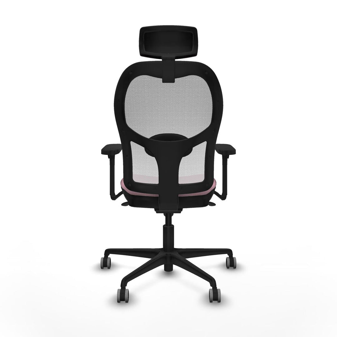 Office Chair with Headrest Piqueras y Crespo 3D036G2 Pink