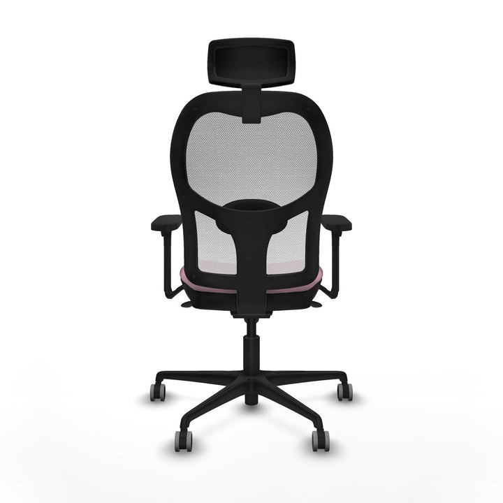 Office Chair with Headrest Piqueras y Crespo 3D036G2 Pink