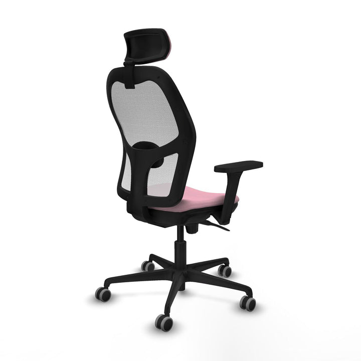 Office Chair with Headrest Piqueras y Crespo 3D036G2 Pink