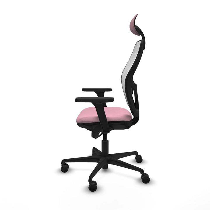 Office Chair with Headrest Piqueras y Crespo 3D036N1 Pink