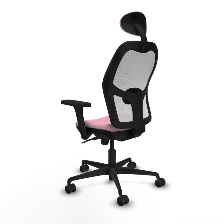 Office Chair with Headrest Piqueras y Crespo 3D036N1 Pink