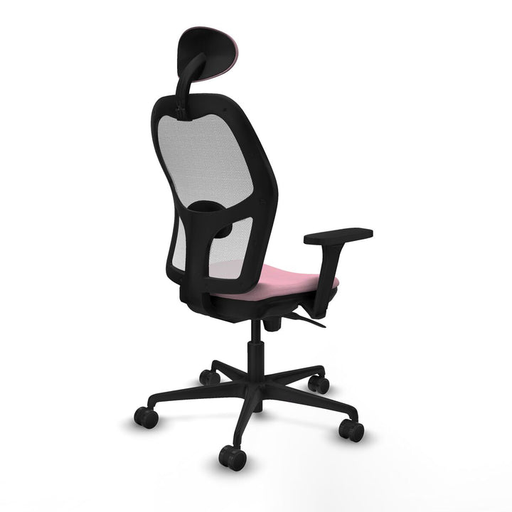 Office Chair with Headrest Piqueras y Crespo 3D036N1 Pink