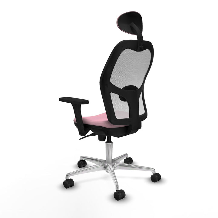 Office Chair with Headrest Piqueras y Crespo 3D086N1 Pink