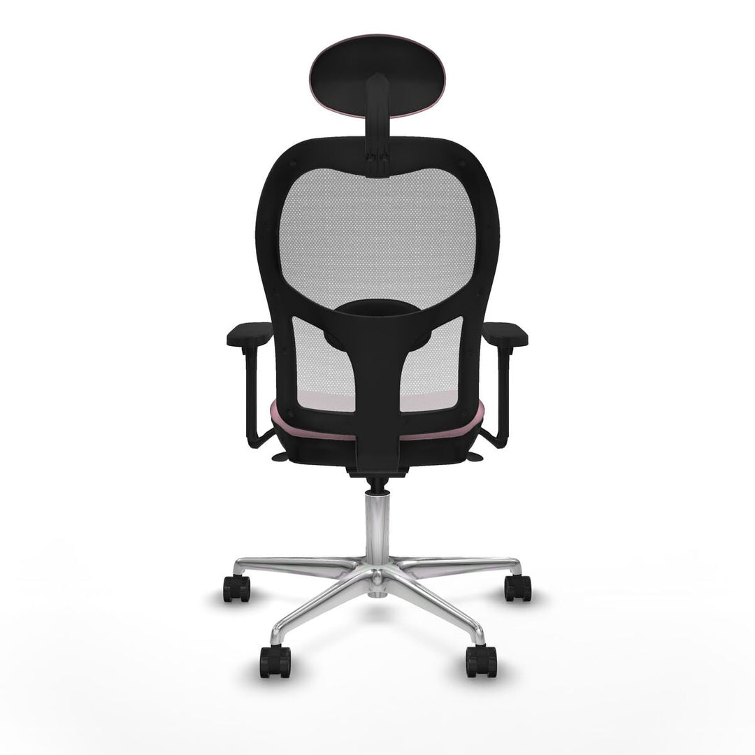 Office Chair with Headrest Piqueras y Crespo 3D086N1 Pink