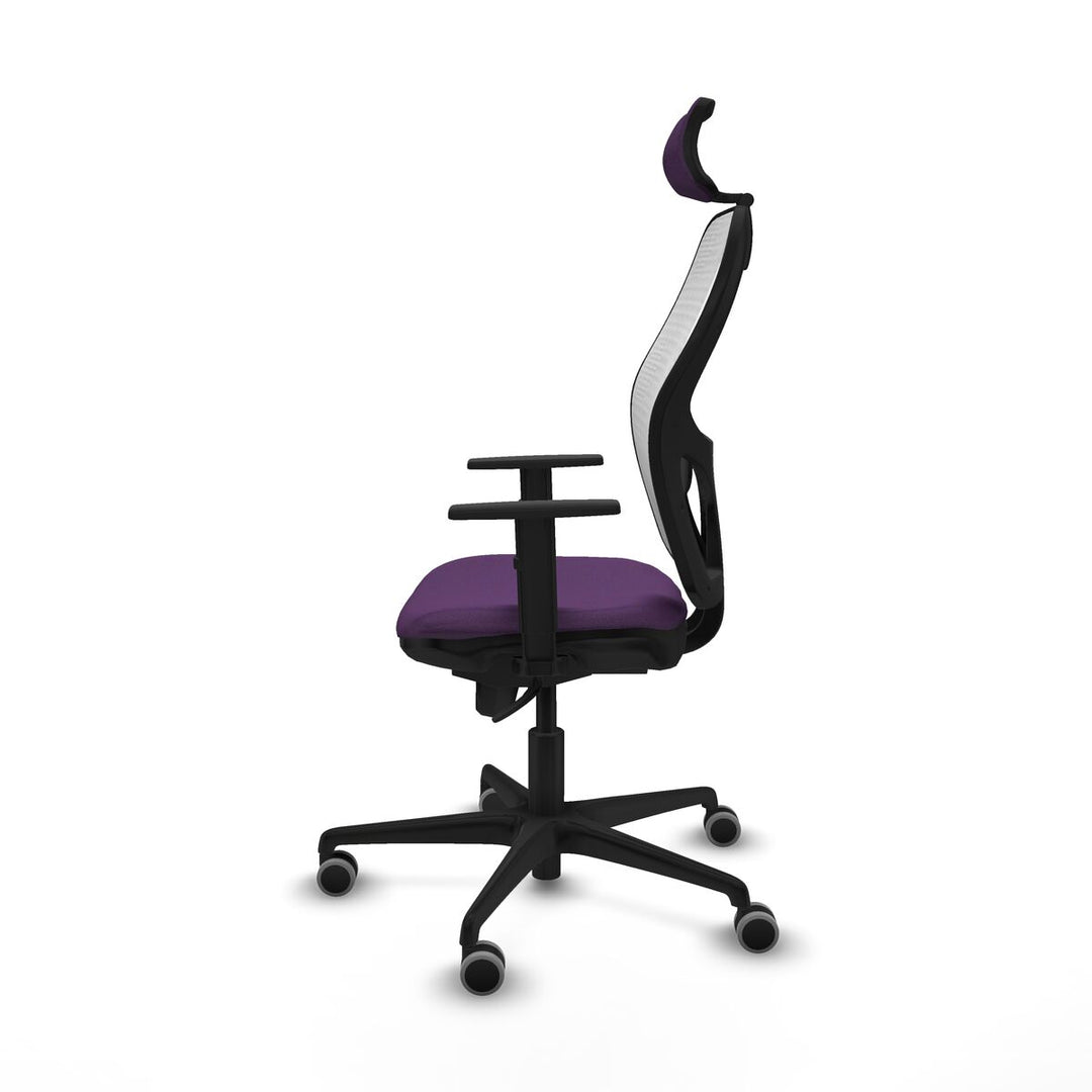 Office Chair with Headrest Piqueras y Crespo 1D036G2 Purple