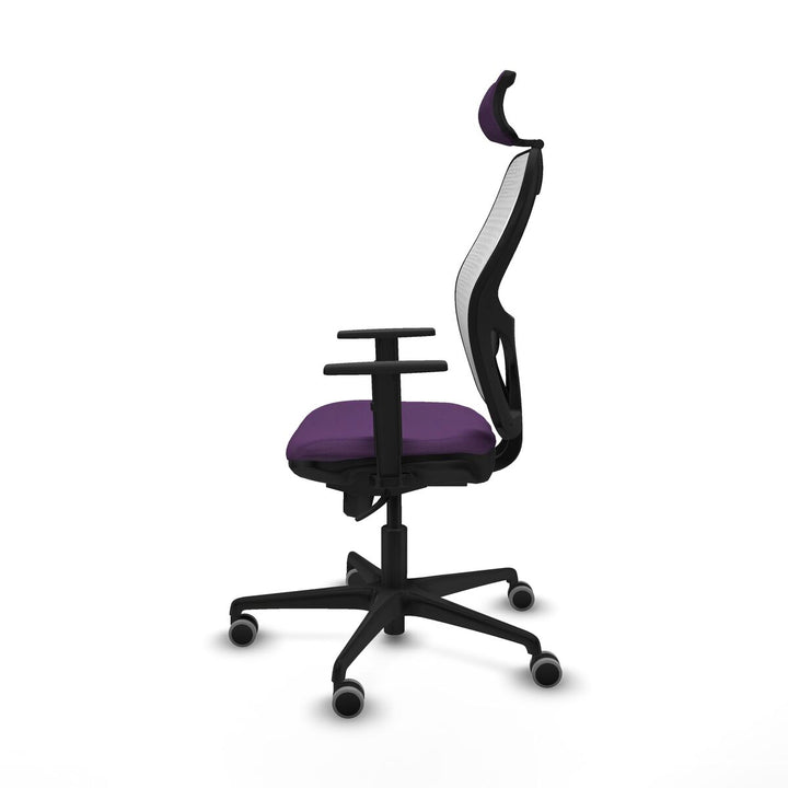Office Chair with Headrest Piqueras y Crespo 1D036G2 Purple