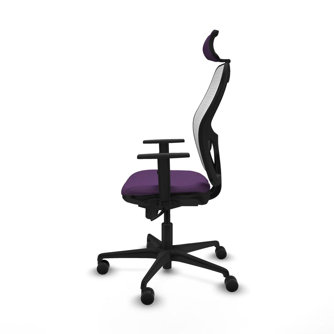 Office Chair with Headrest Piqueras y Crespo 1D036N2 Purple