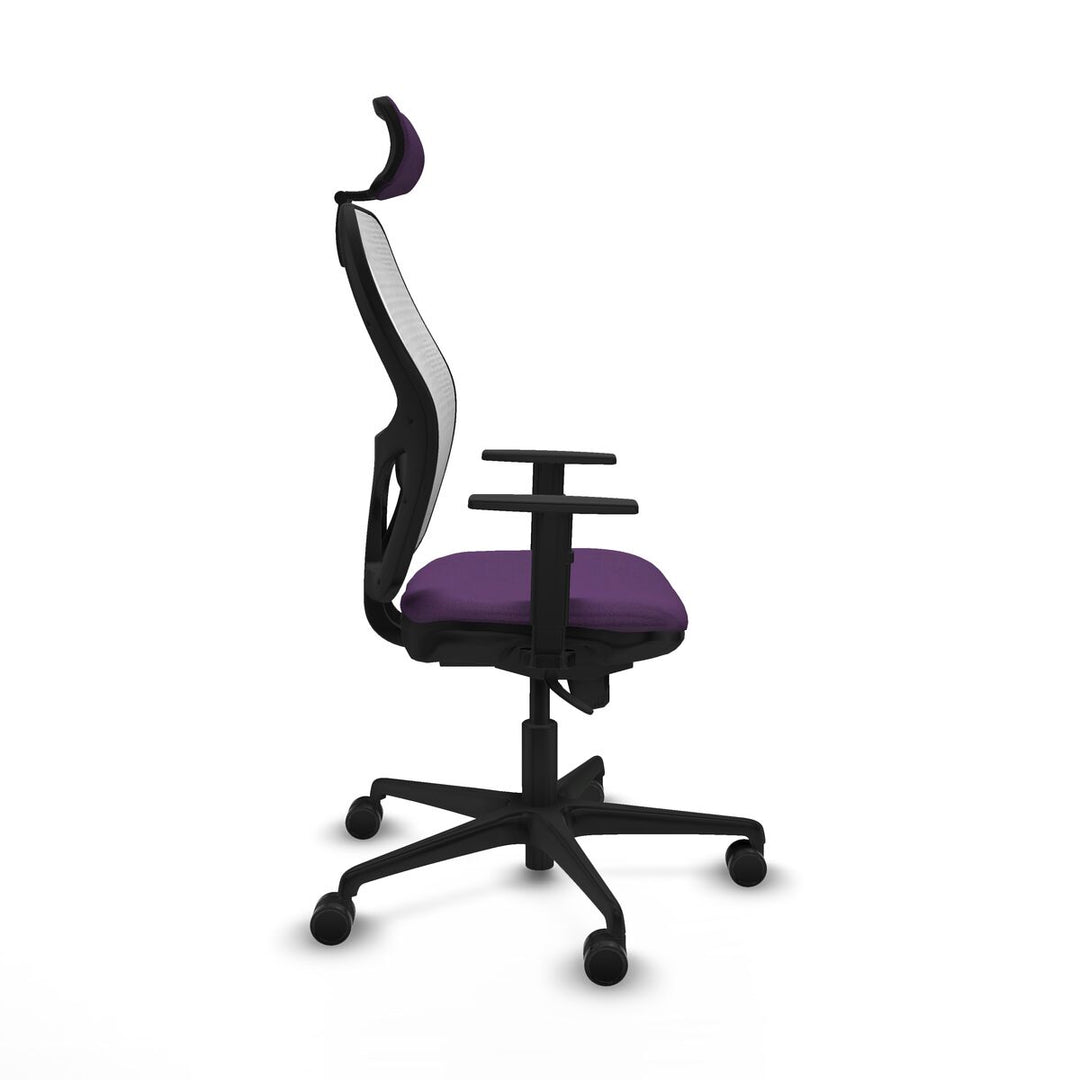 Office Chair with Headrest Piqueras y Crespo 1D036N2 Purple