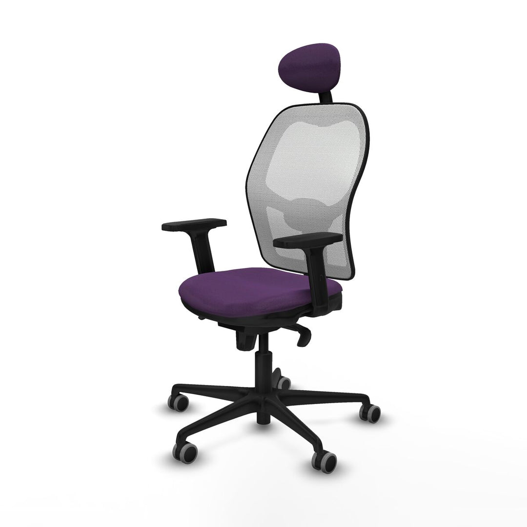 Office Chair with Headrest Piqueras y Crespo 2D036G1 Purple