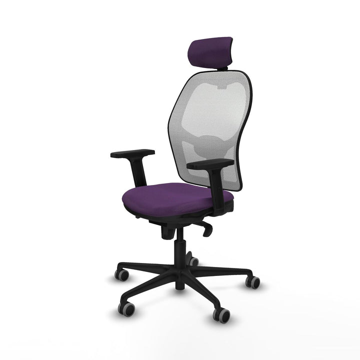 Office Chair with Headrest Piqueras y Crespo 2D036G2 Purple