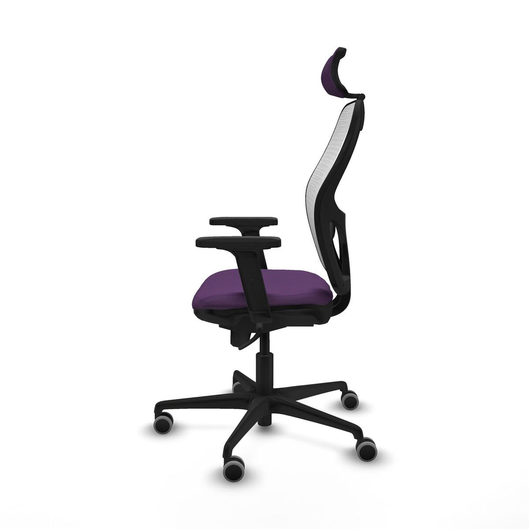 Office Chair with Headrest Piqueras y Crespo 2D036G2 Purple