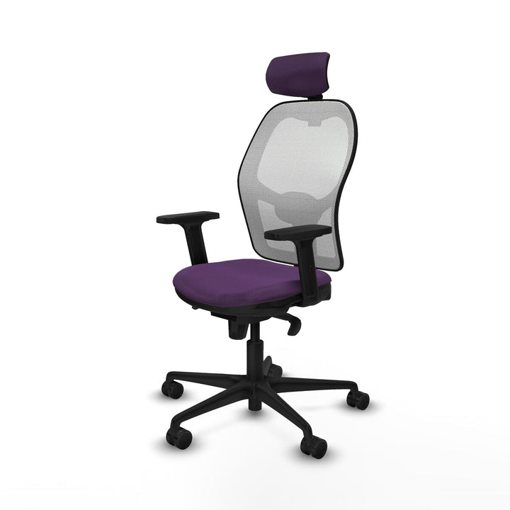 Office Chair with Headrest Piqueras y Crespo 2D036N2 Purple