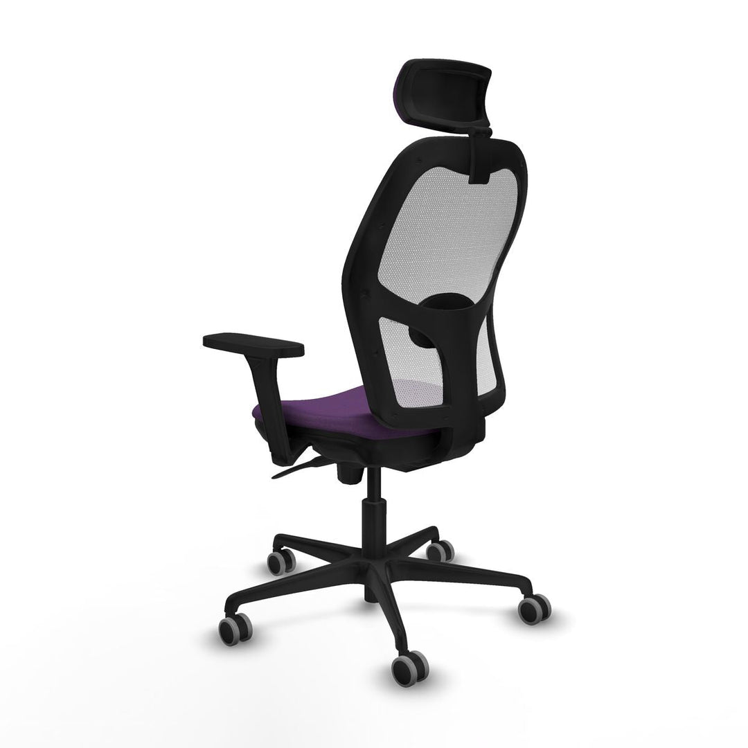 Office Chair with Headrest Piqueras y Crespo 3D036G2 Purple