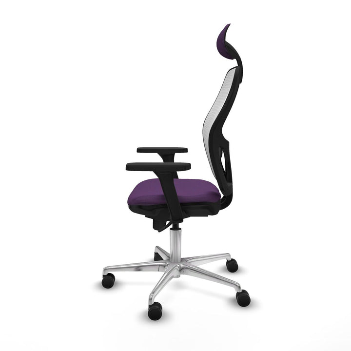 Office Chair with Headrest Piqueras y Crespo 3D086N1 Purple