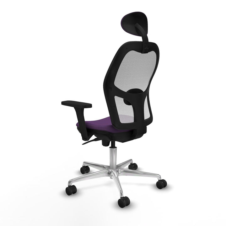 Office Chair with Headrest Piqueras y Crespo 3D086N1 Purple