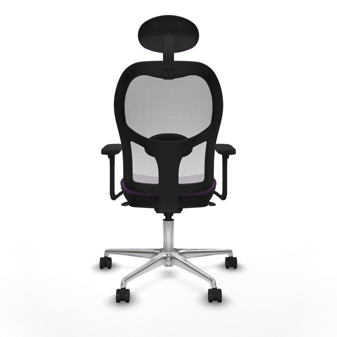 Office Chair with Headrest Piqueras y Crespo 3D086N1 Purple