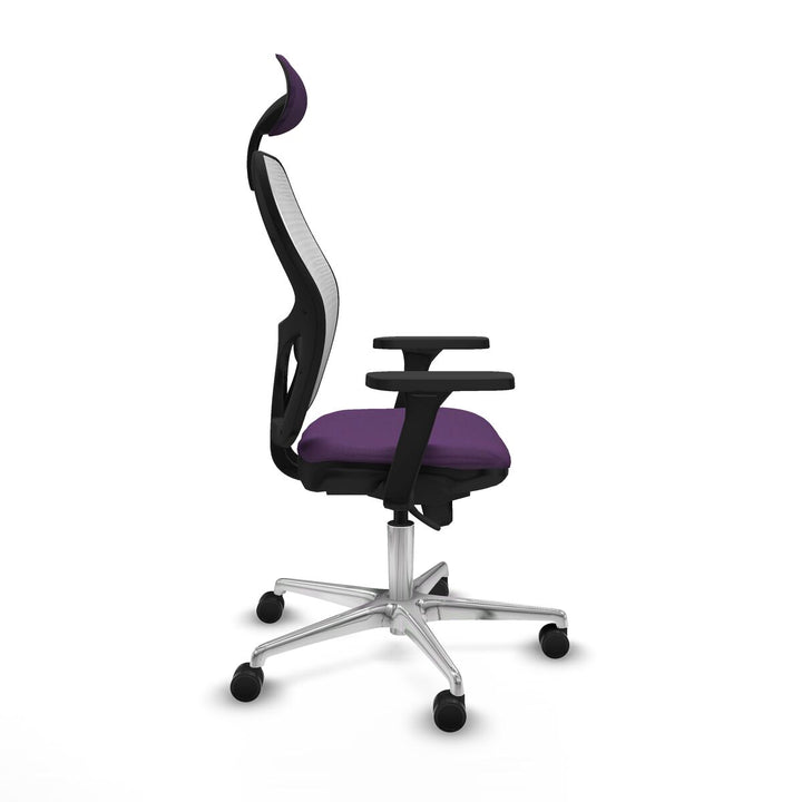 Office Chair with Headrest Piqueras y Crespo 3D086N1 Purple