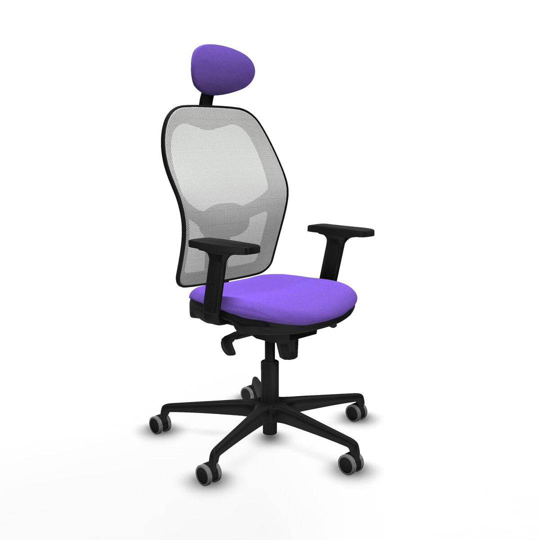 Office Chair with Headrest Piqueras y Crespo 2D036G1 Lilac