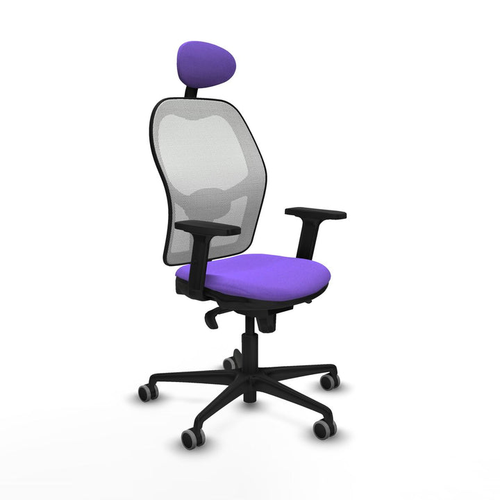 Office Chair with Headrest Piqueras y Crespo 2D036G1 Lilac