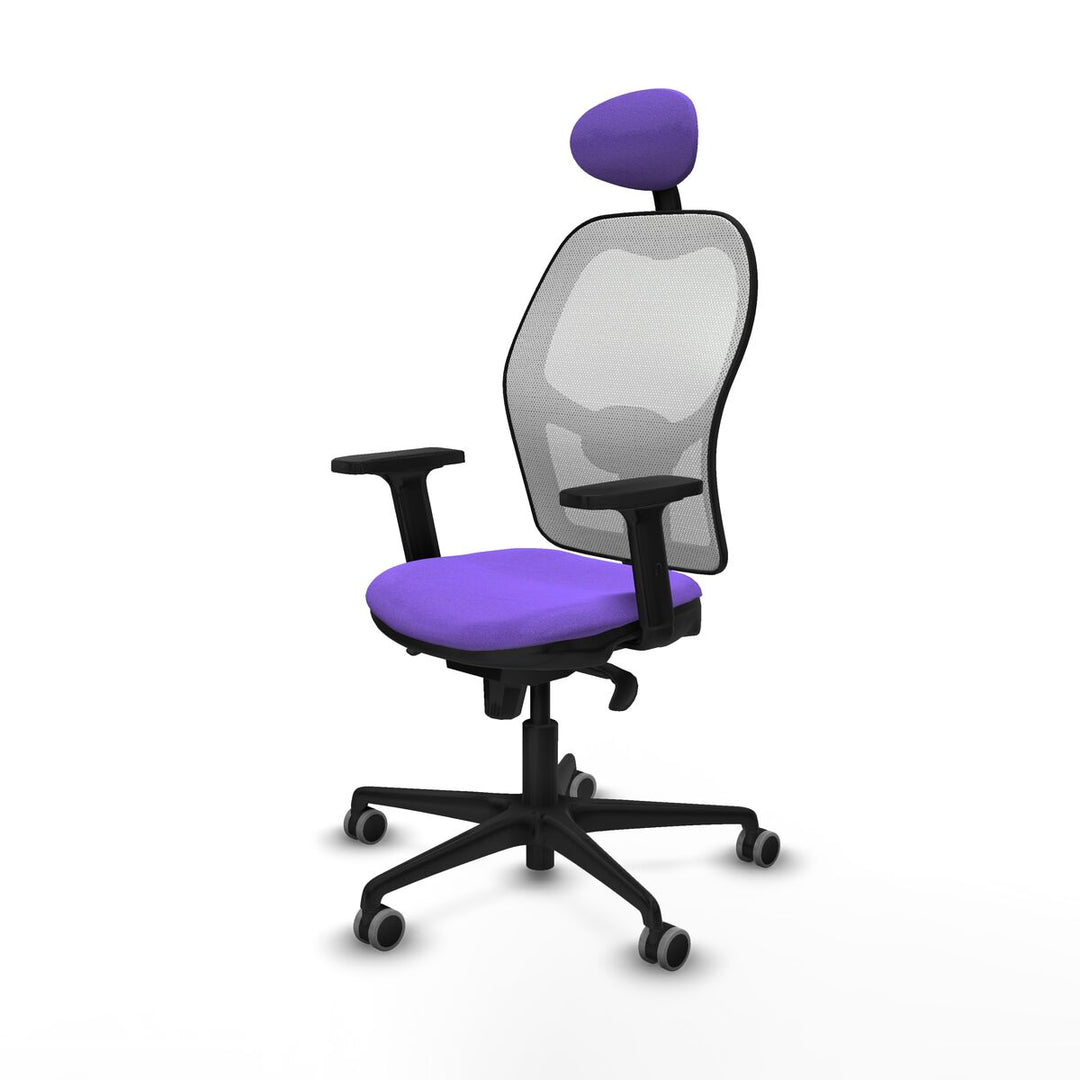 Office Chair with Headrest Piqueras y Crespo 2D036G1 Lilac