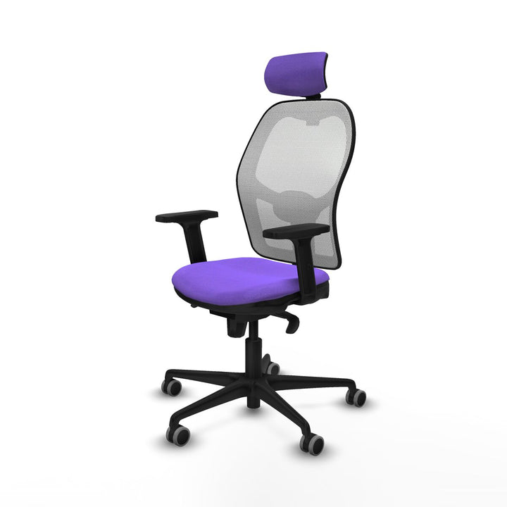 Office Chair with Headrest Piqueras y Crespo 2D036G2 Lilac