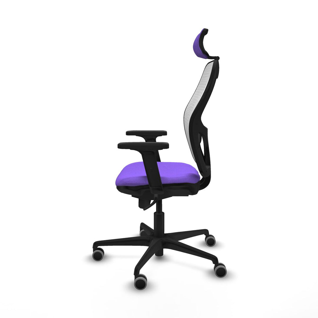 Office Chair with Headrest Piqueras y Crespo 2D036G2 Lilac
