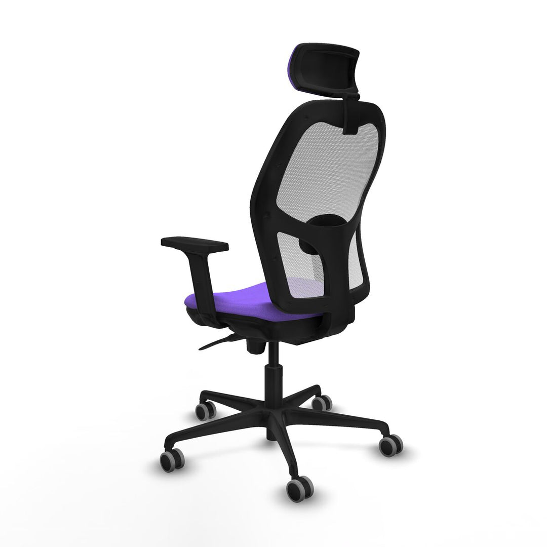 Office Chair with Headrest Piqueras y Crespo 2D036G2 Lilac