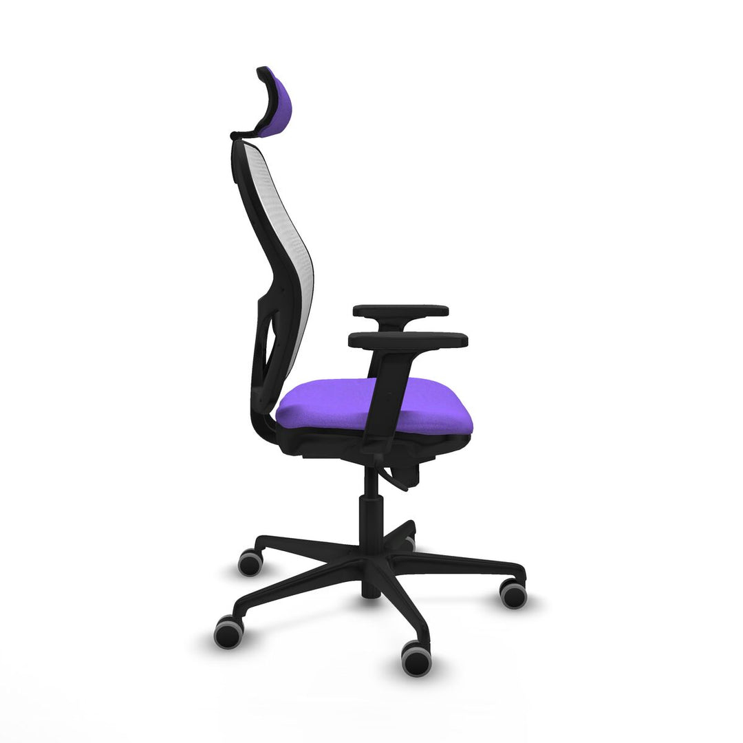 Office Chair with Headrest Piqueras y Crespo 2D036G2 Lilac