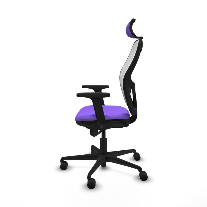 Office Chair with Headrest Piqueras y Crespo 2D036N2 Lilac