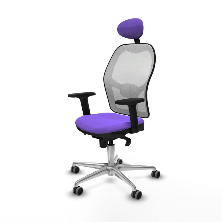 Office Chair with Headrest Piqueras y Crespo 2D086G1 Lilac