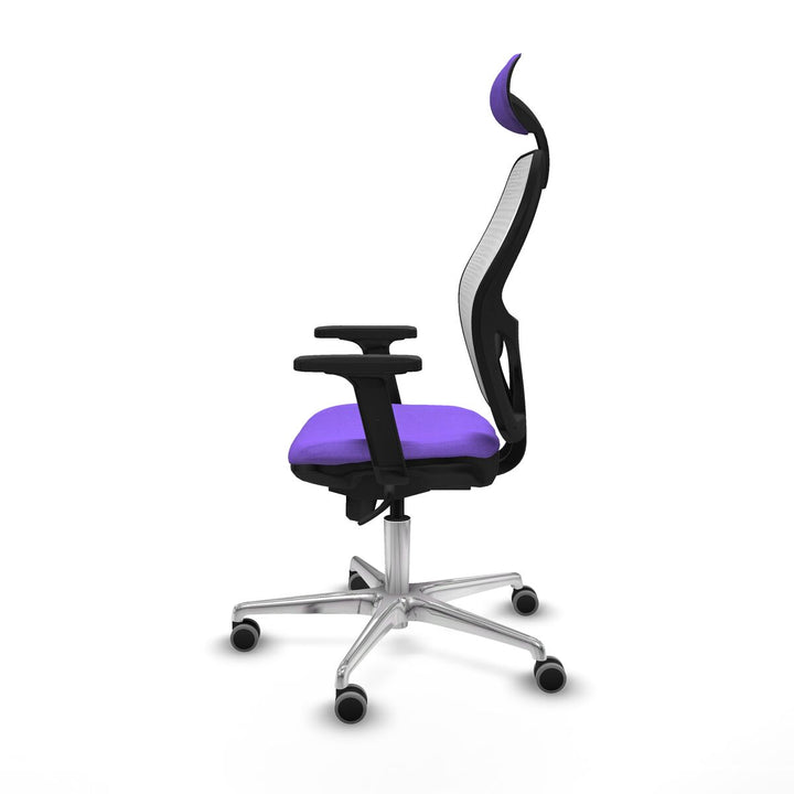 Office Chair with Headrest Piqueras y Crespo 2D086G1 Lilac