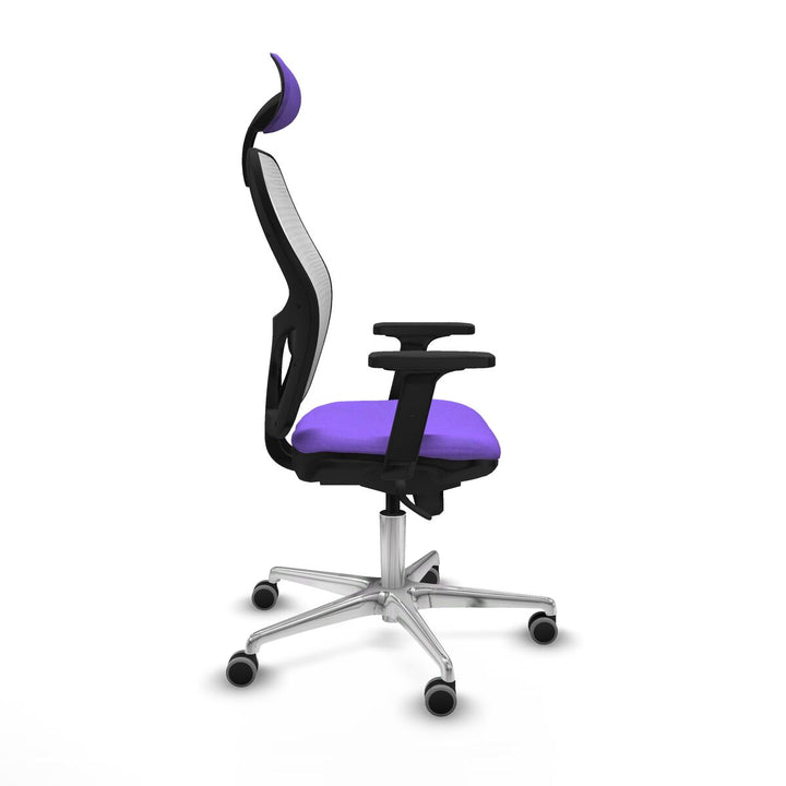 Office Chair with Headrest Piqueras y Crespo 2D086G1 Lilac
