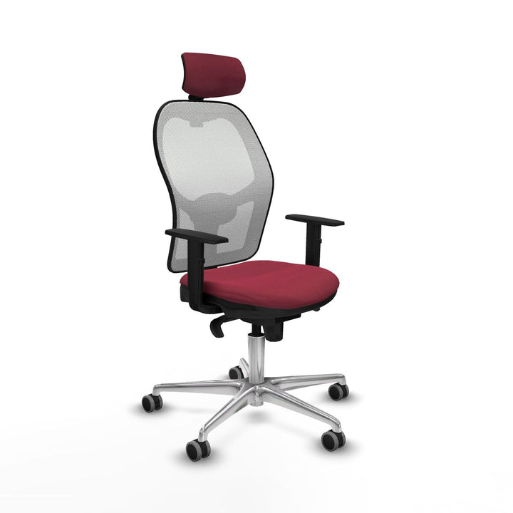 Office Chair Piqueras y Crespo 1D086G2 Maroon