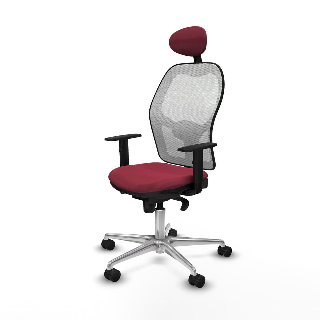 Office Chair Piqueras y Crespo 1D086N1 Maroon