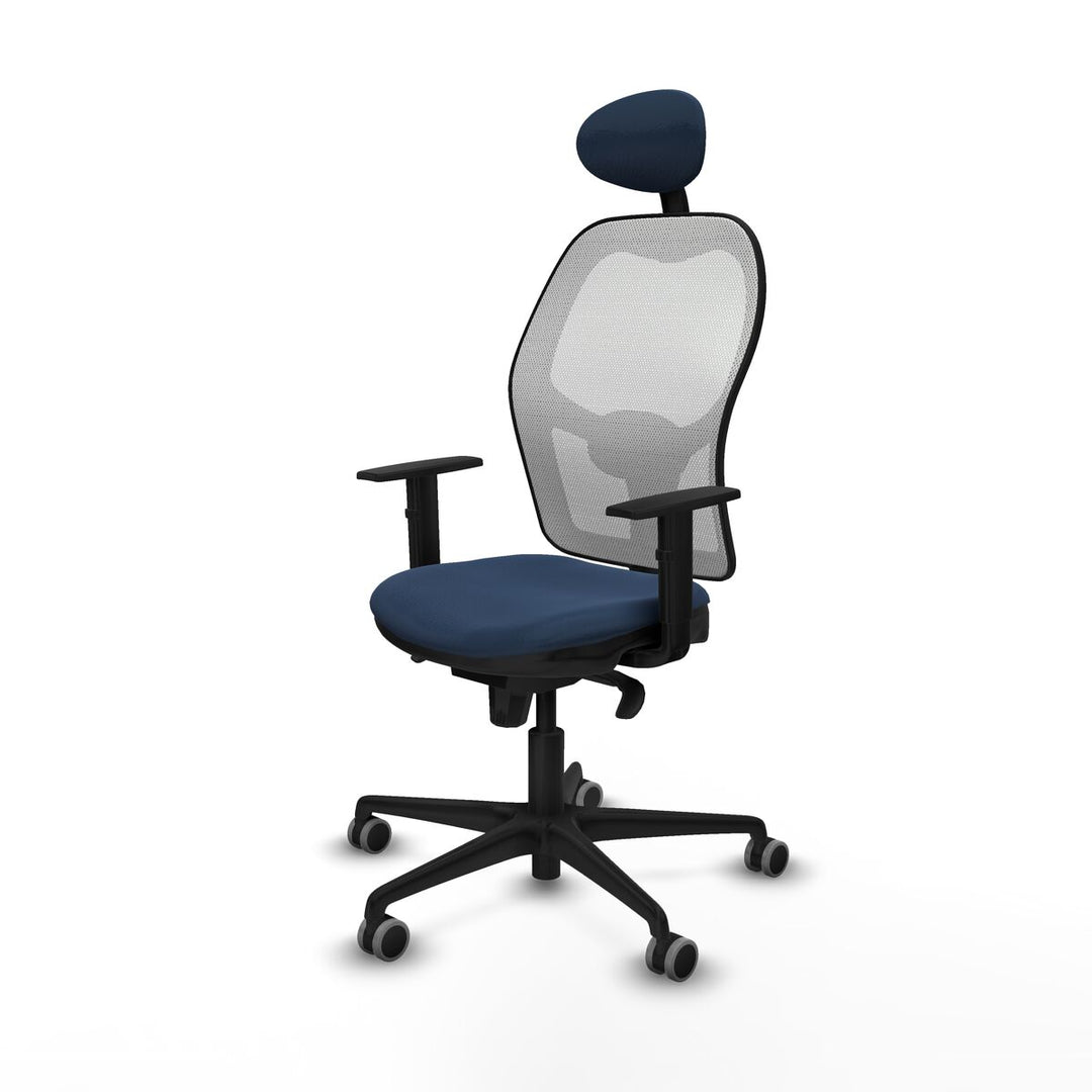 Office Chair Piqueras y Crespo 1D036G1 Navy Blue