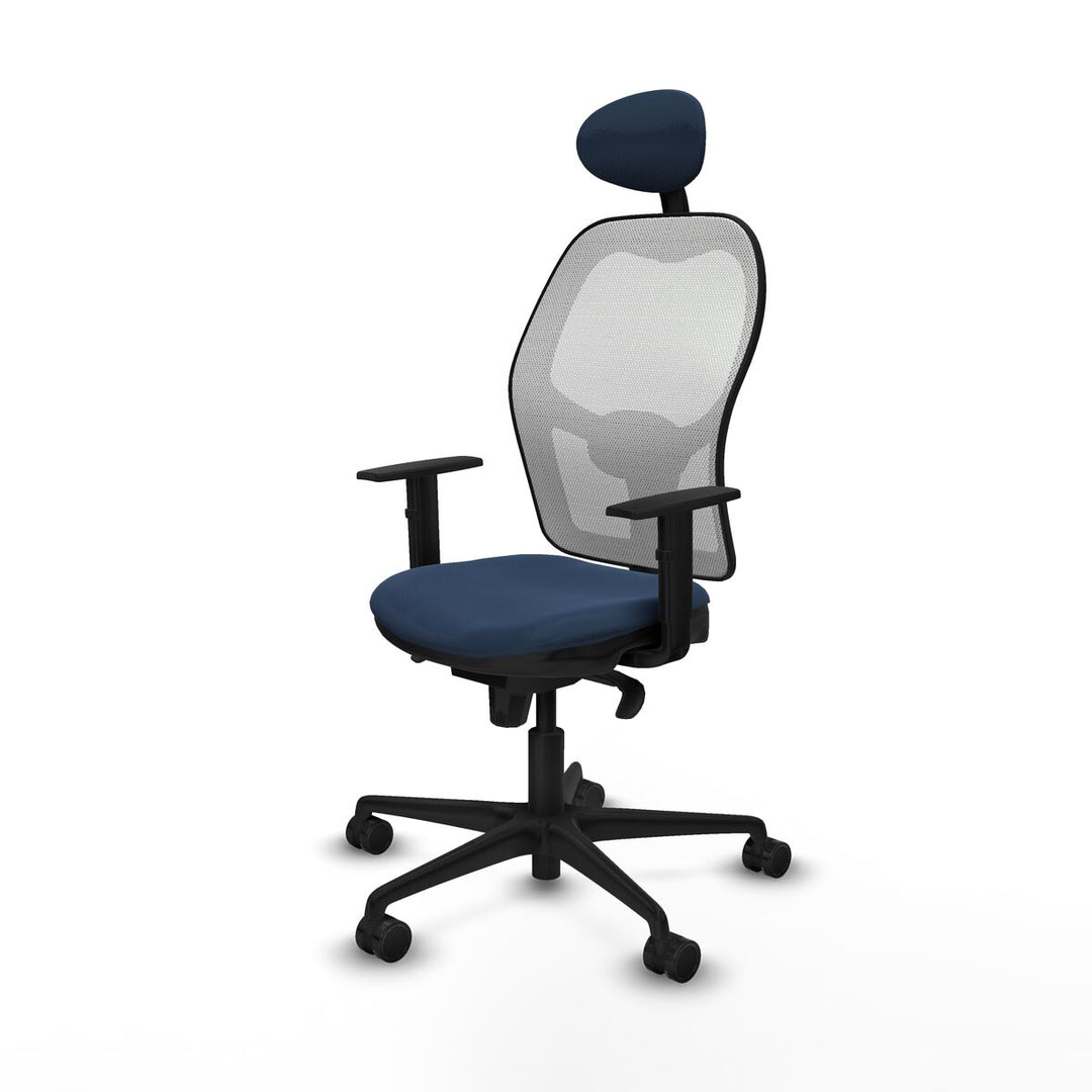 Office Chair Piqueras y Crespo 1D036N1 Navy Blue