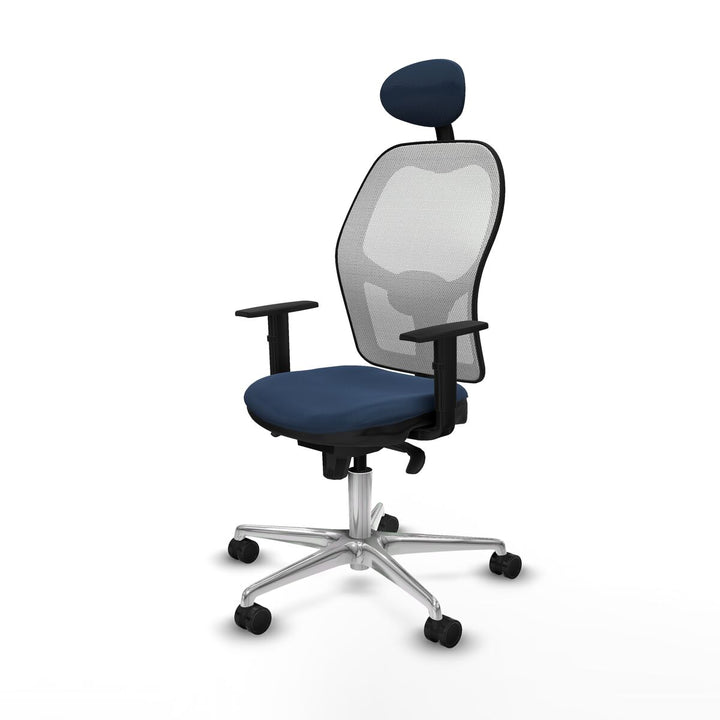 Office Chair Piqueras y Crespo 1D086N1 Navy Blue