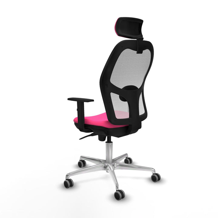 Office Chair with Headrest Jorquera Piqueras y Crespo 1D086G2 Pink