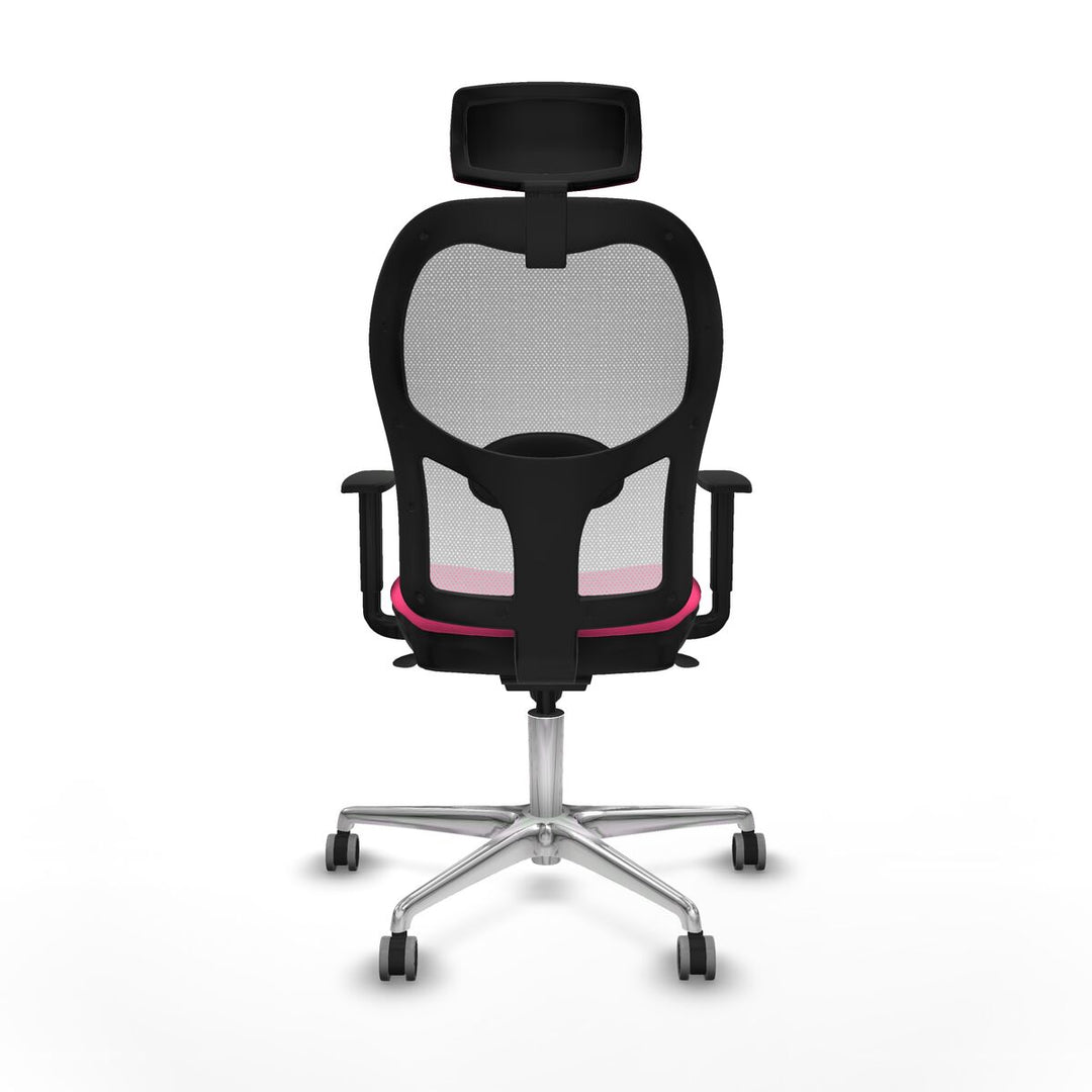 Office Chair with Headrest Jorquera Piqueras y Crespo 1D086G2 Pink